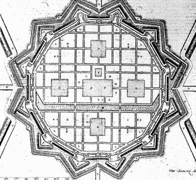Figure 19. Ideal City, Vincenzo Scamozzi, 1615.